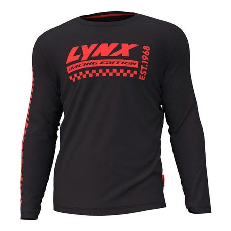 Lynx RE Pitkähihainen T-paita, musta